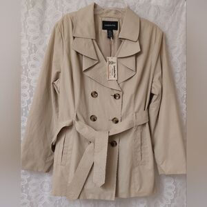London Fog Tan Trench Coat